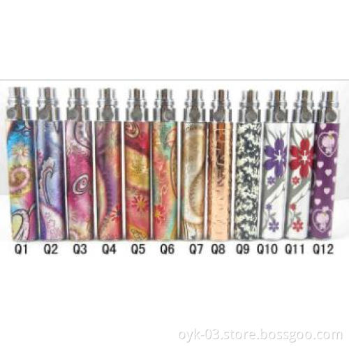 Colorful EGO-Q battery with beautiful Pipe electronic cigarette